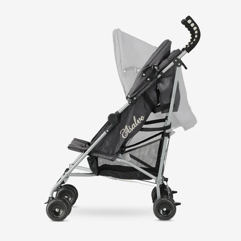 Asalvo Buggy - Paraplu Buggy - Compact Inklapbaar - Grijs/Créme