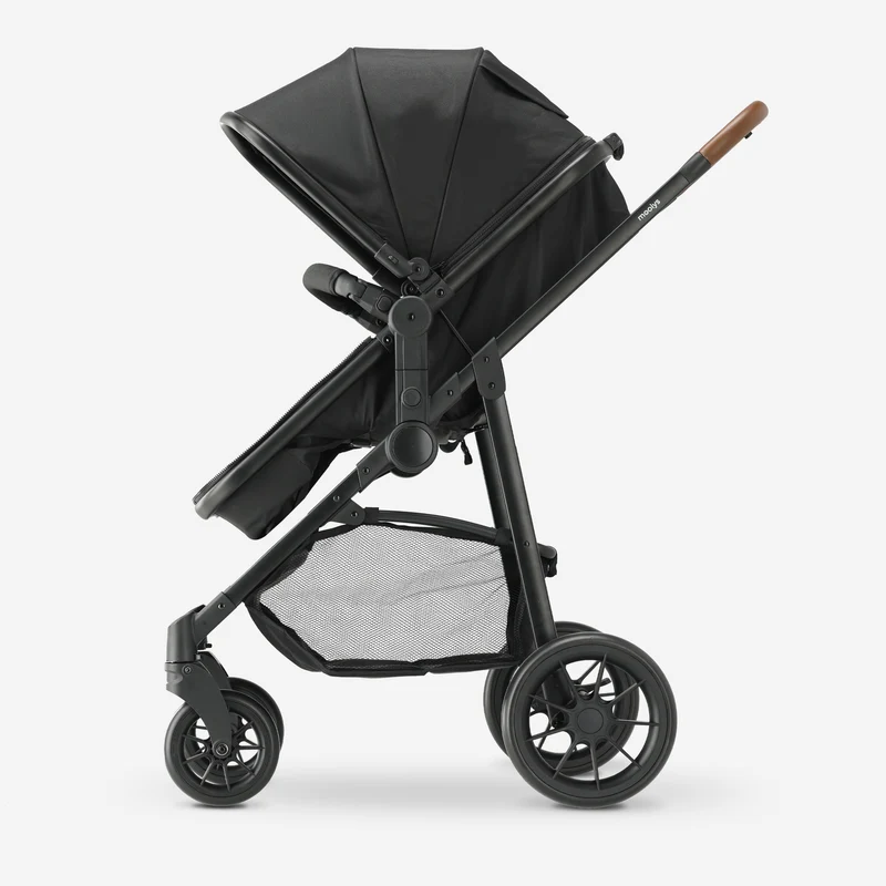Mooiys Kai Kinderwagen - 3-in-1 reissysteem kinderwagen - Zwart