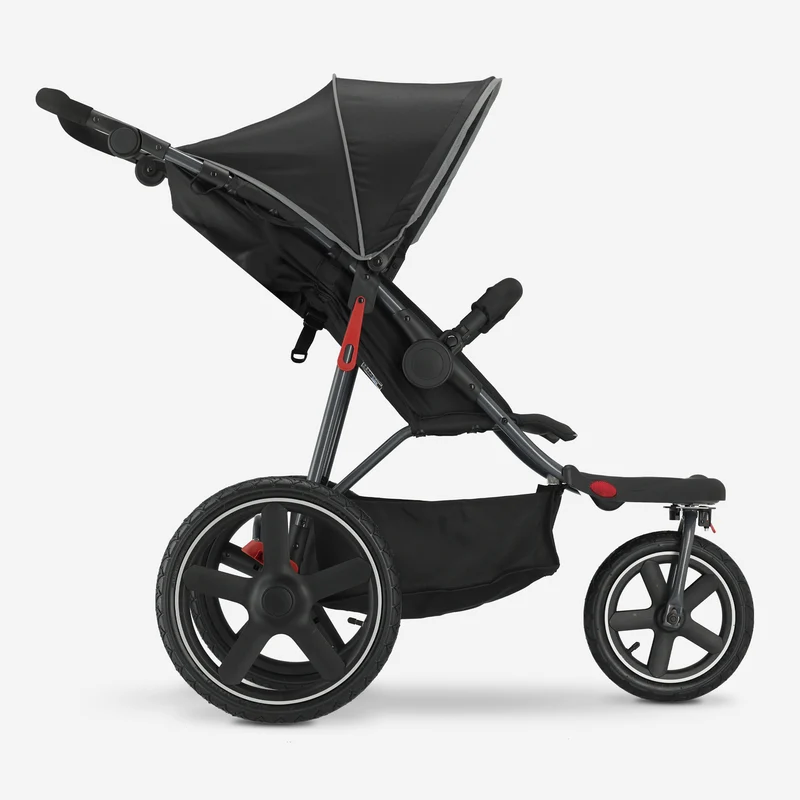 Mooiys Cruze Jogger Laufkinderwagen – Schwarz