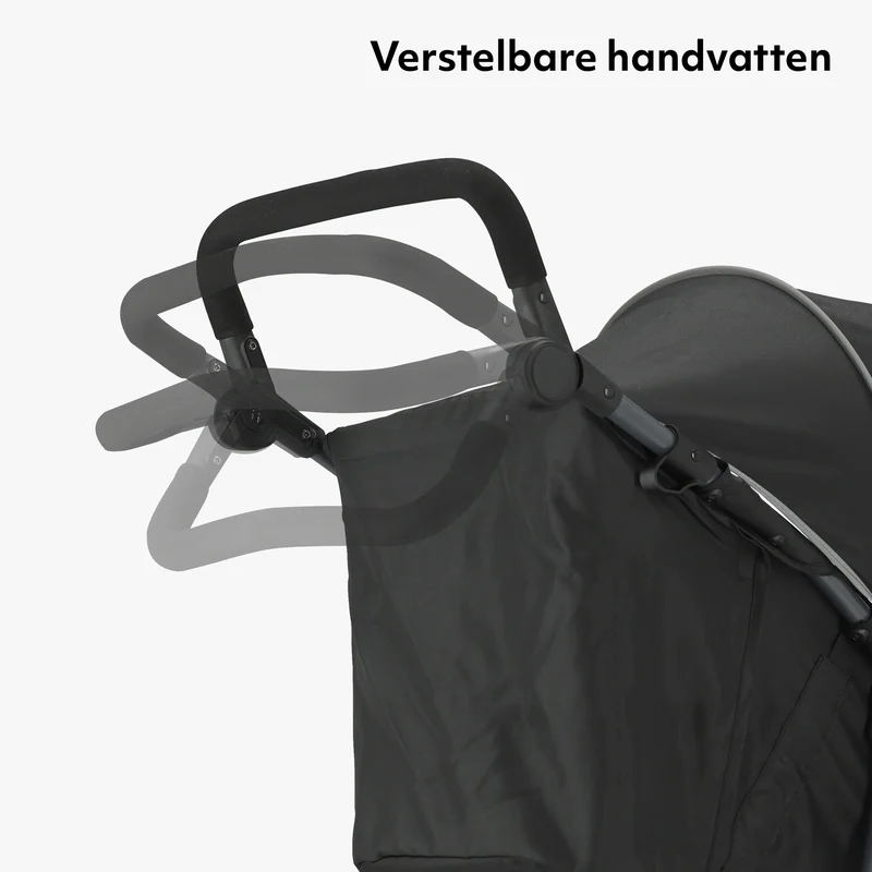 Mooiys Cruze Jogger Laufkinderwagen – Schwarz
