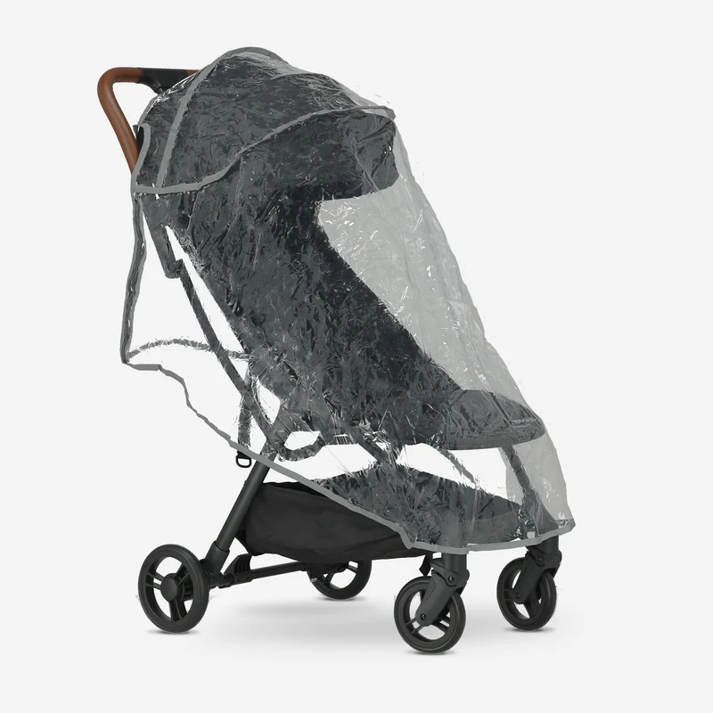 Mooiys Ash Buggy – Kompakter Kinderwagen – Schwarz