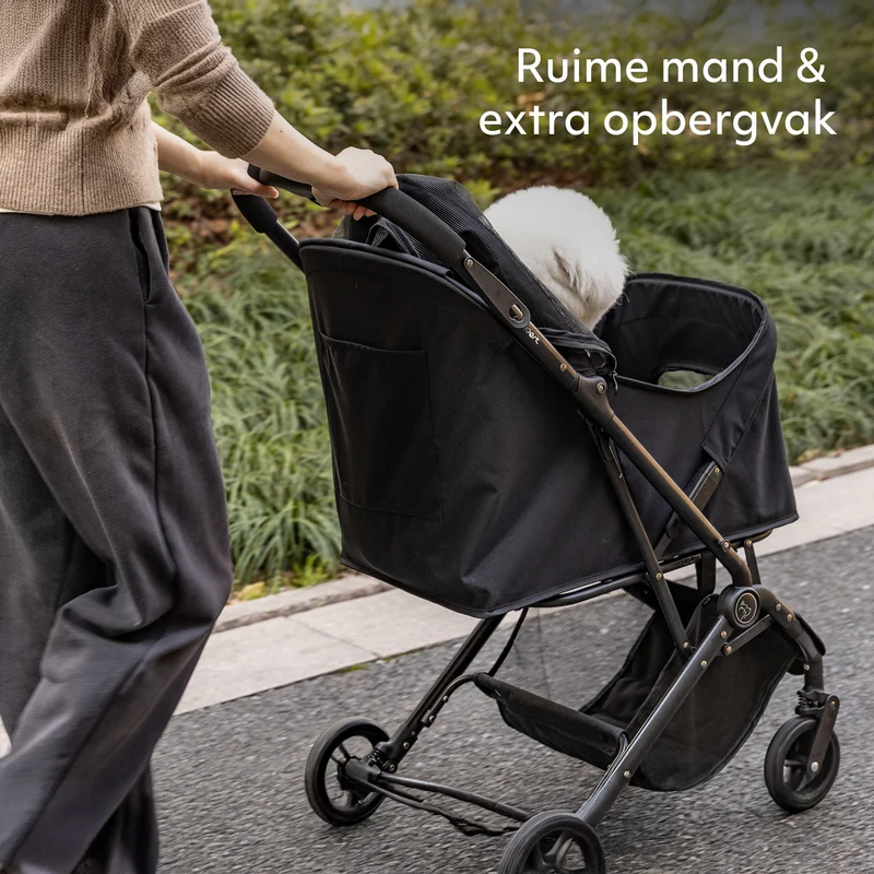 Qplay QPPet Hondenbuggy Zwart