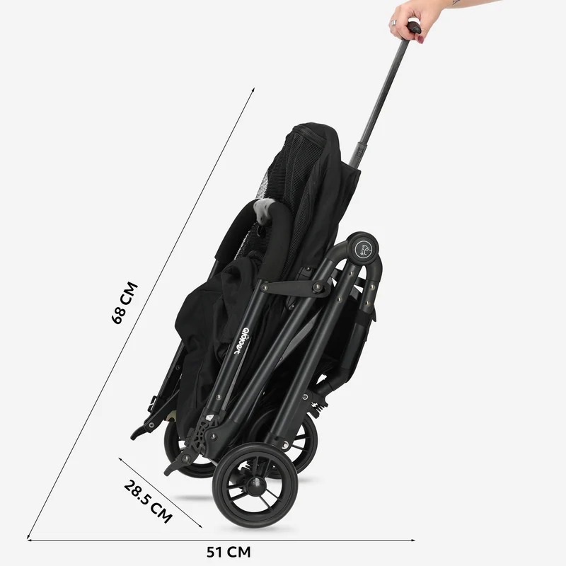 Qplay QPPet Hondenbuggy Zwart
