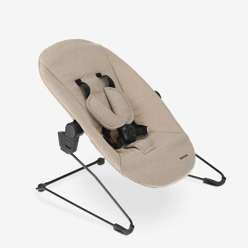 Deryan Odin Luxe Kinderstoel Met Bouncer Nougat