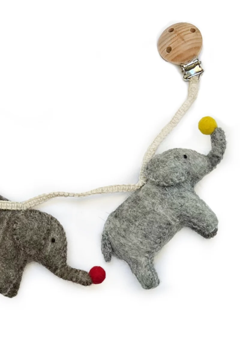 Kinderwagenkette 'Elephants'