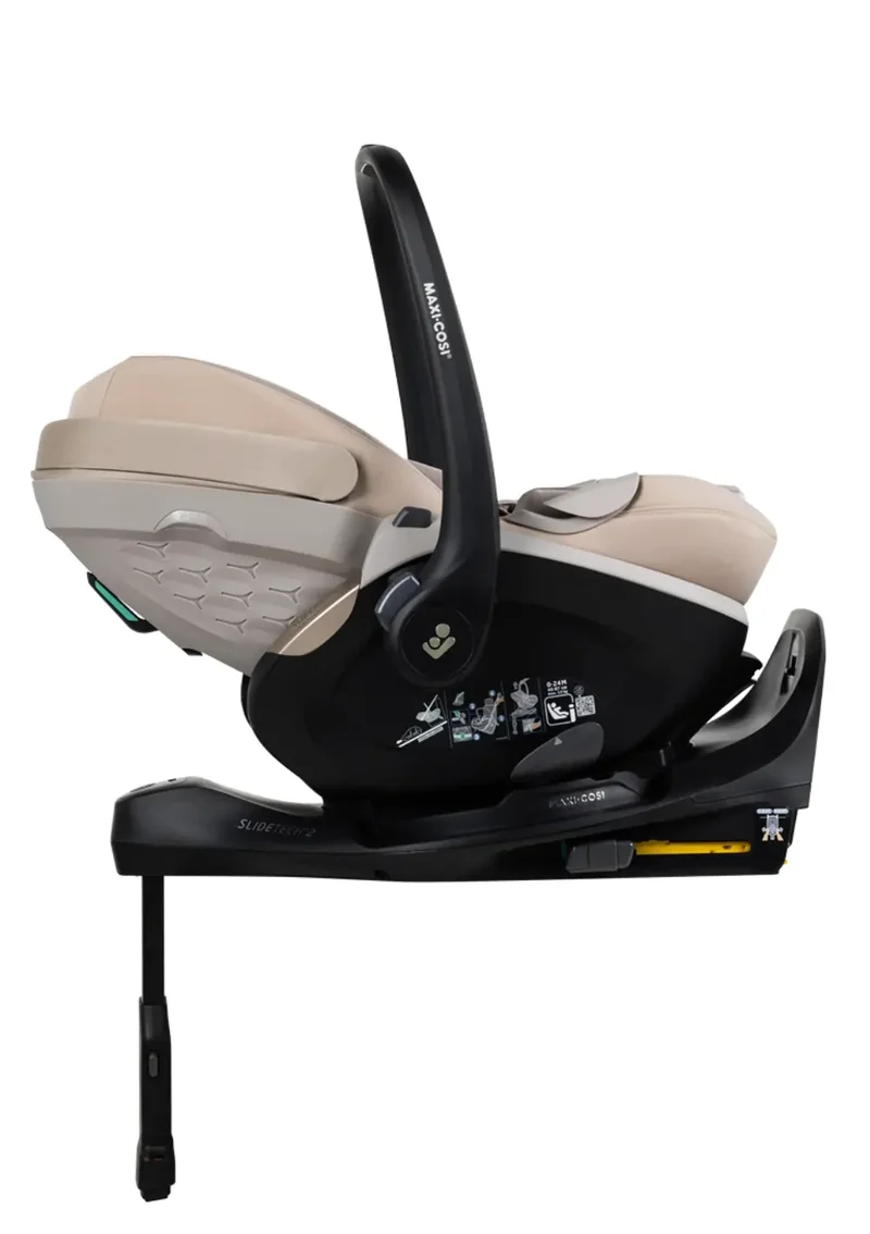 Babyschale 'Pebble Slide Pro' Sandy Taupe by Maxi Cosi
