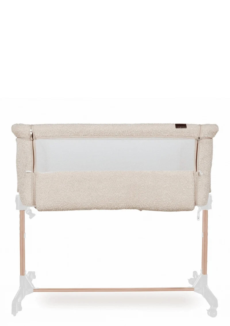 Beistellbett 'Side by Side' Natural Bouclé Sheep 84 x 50 cm