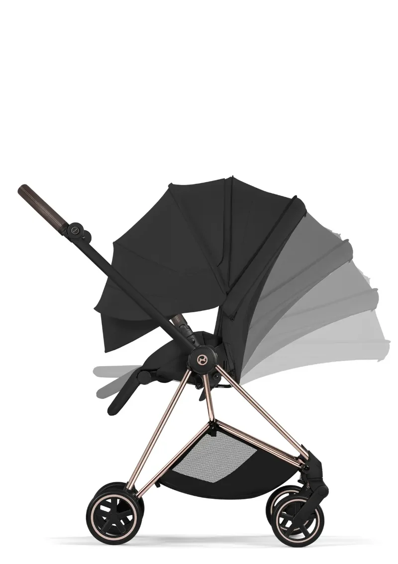 Kinderwagen-Set 'Mios Style' Sepia Black