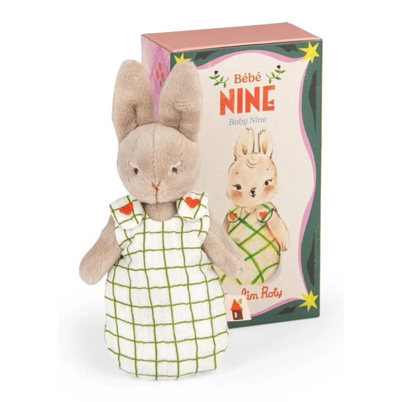 Moulin Roty Les Minouchkas Bébé Nine Plüschtier Kaninchen