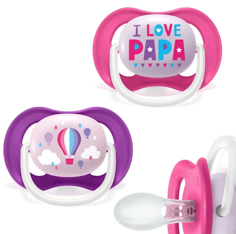 Philips Avent Ultra Air Schnuller | Gr. 2 (6-18M) I love Daddy