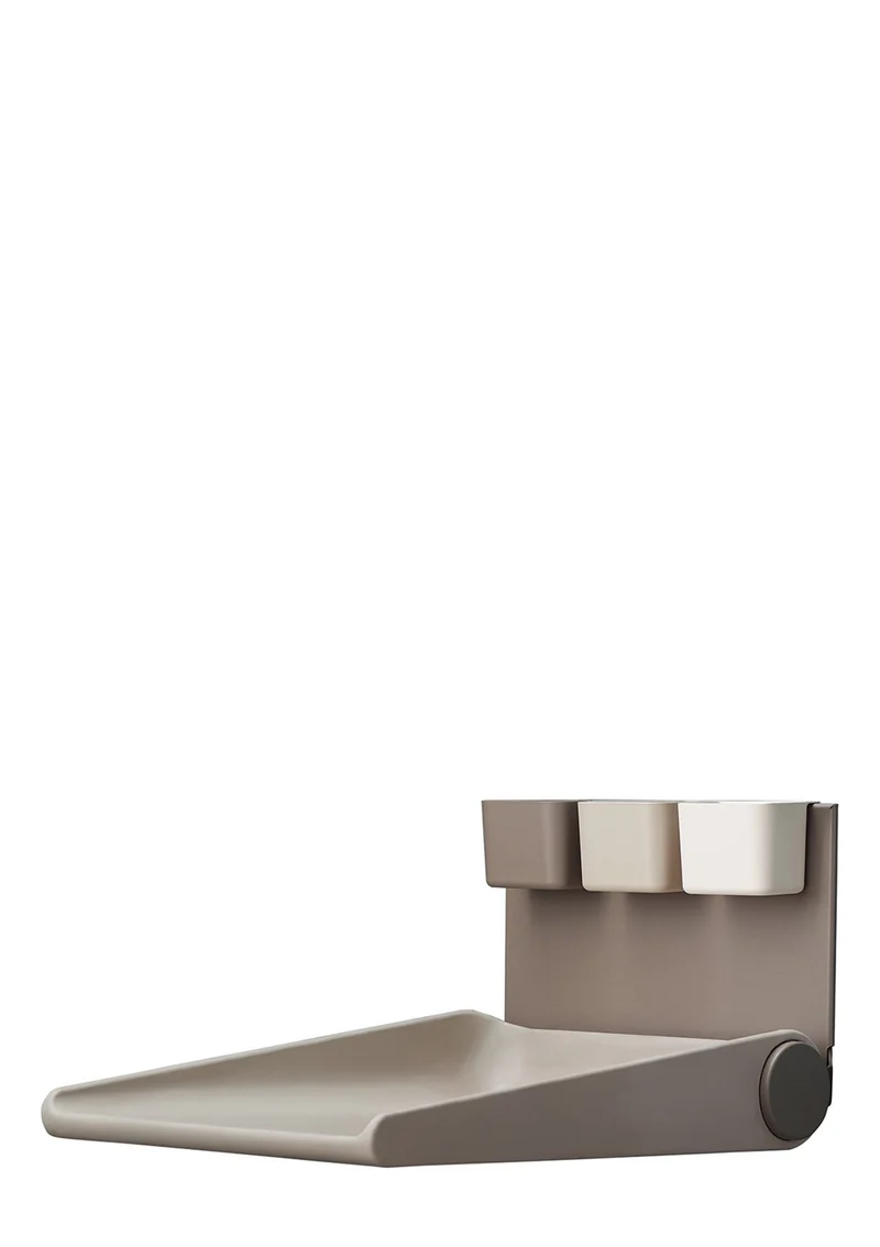 Wandwickeltisch 'Wally' Cappuccino