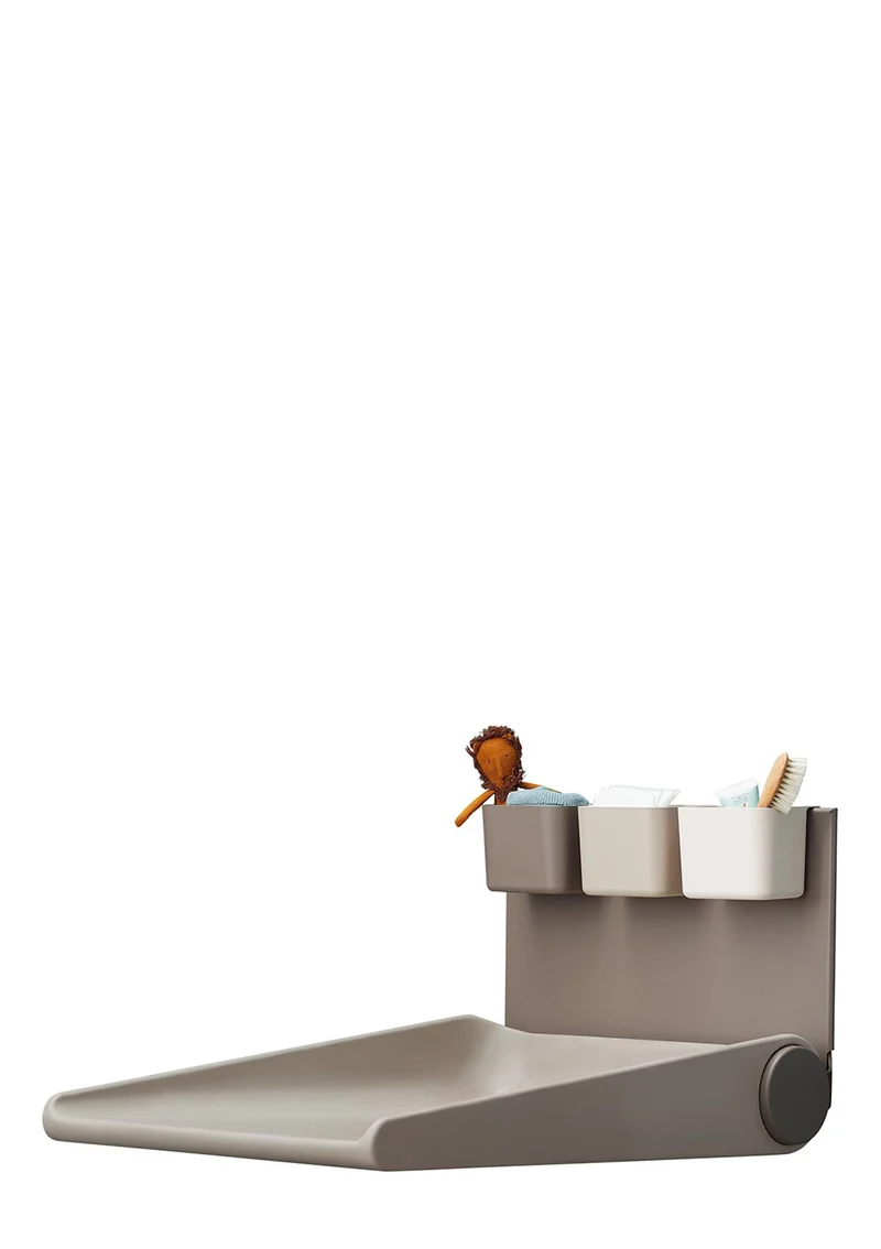 Wandwickeltisch 'Wally' Cappuccino