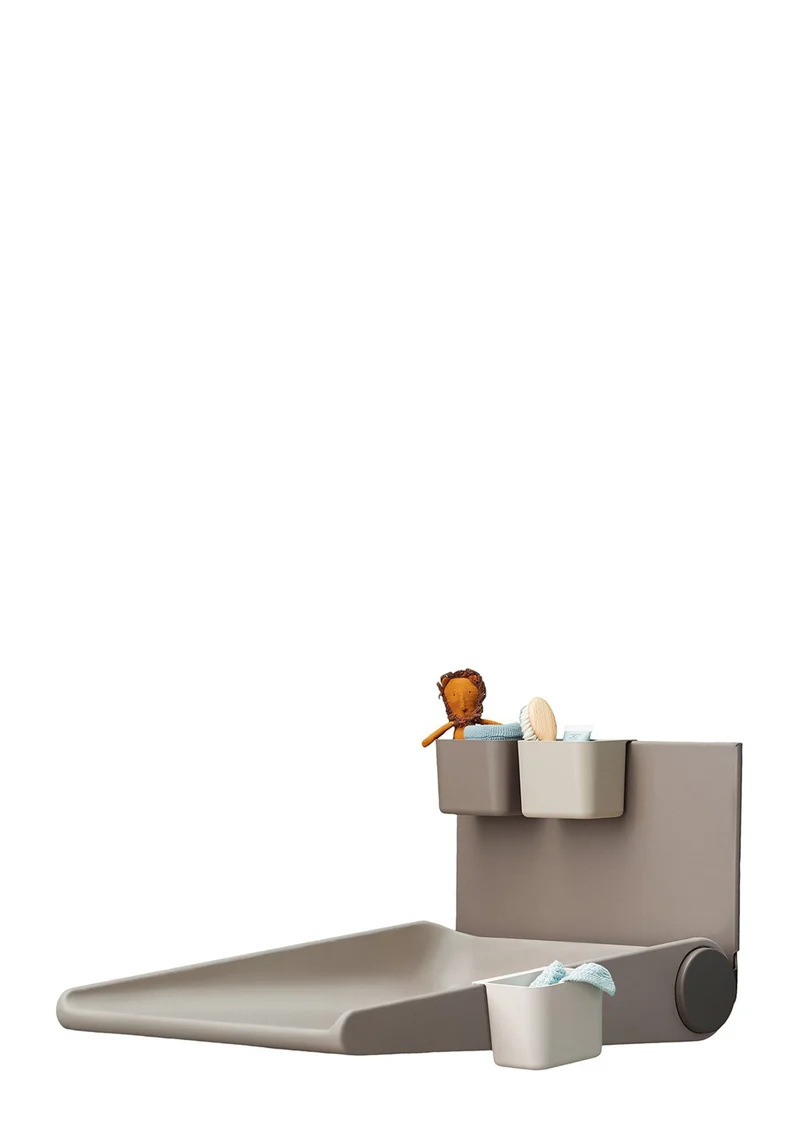 Wandwickeltisch 'Wally' Cappuccino