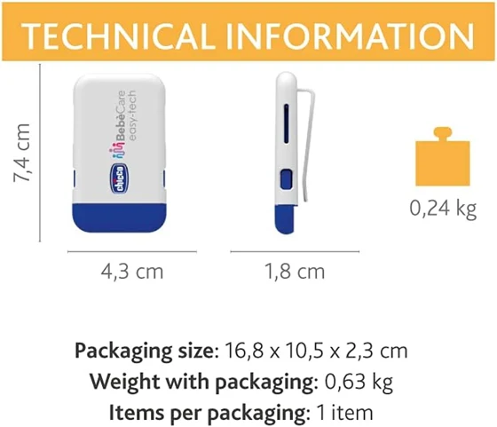 CHICCO BEBECARE Easy-Tech czujnik system do fotelika samochodowego