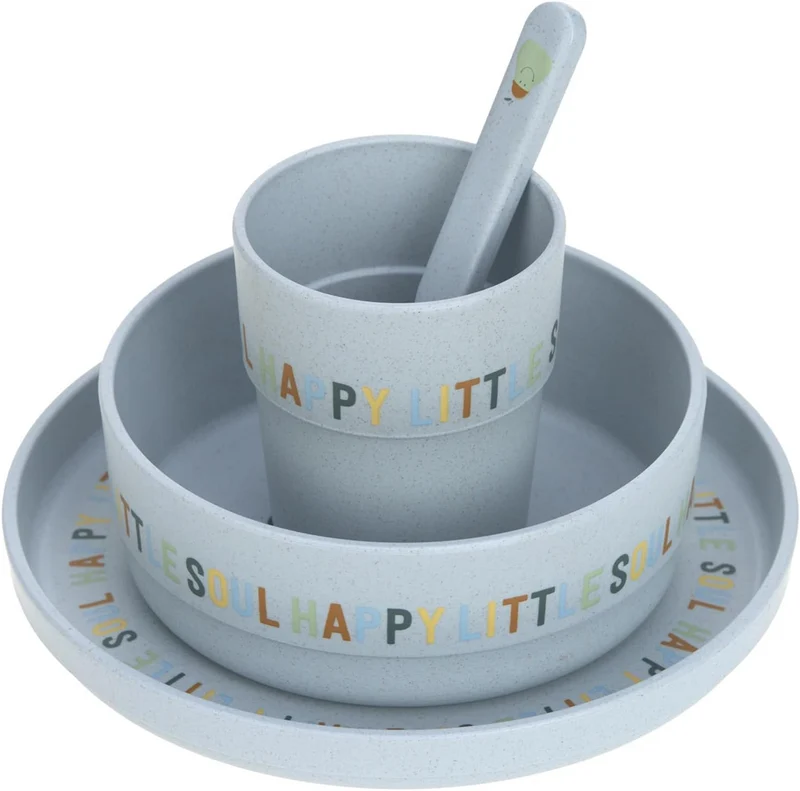 LASSIG zestaw naczyń bez melaminy Happy Fruits Lemon