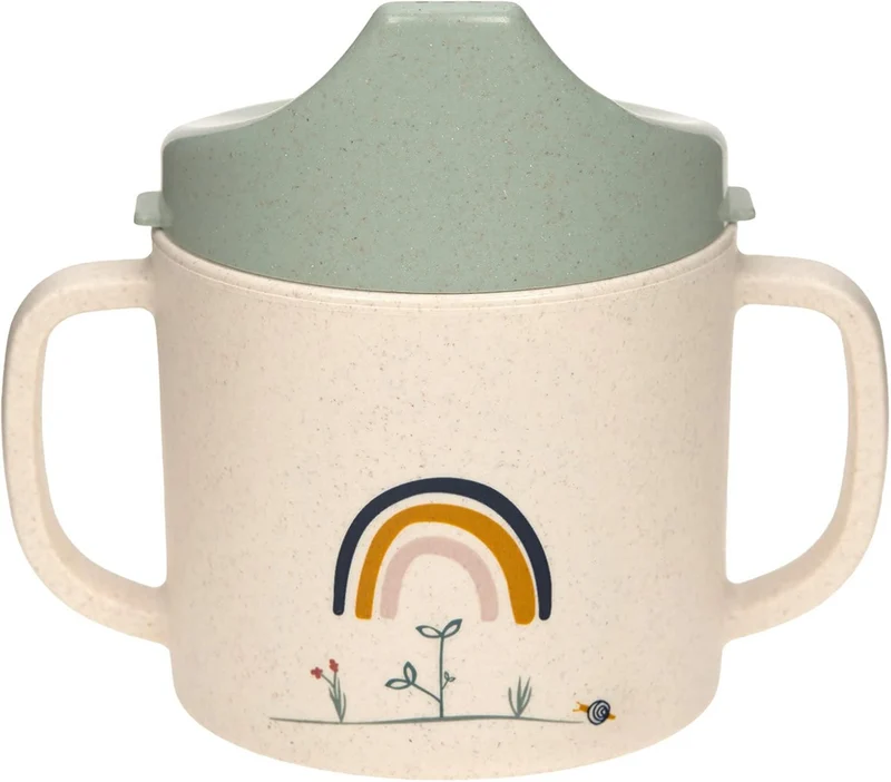 LASSIG Sippy Cup Garden Explorer kubek z ustnikiem 150 ml 6 m+