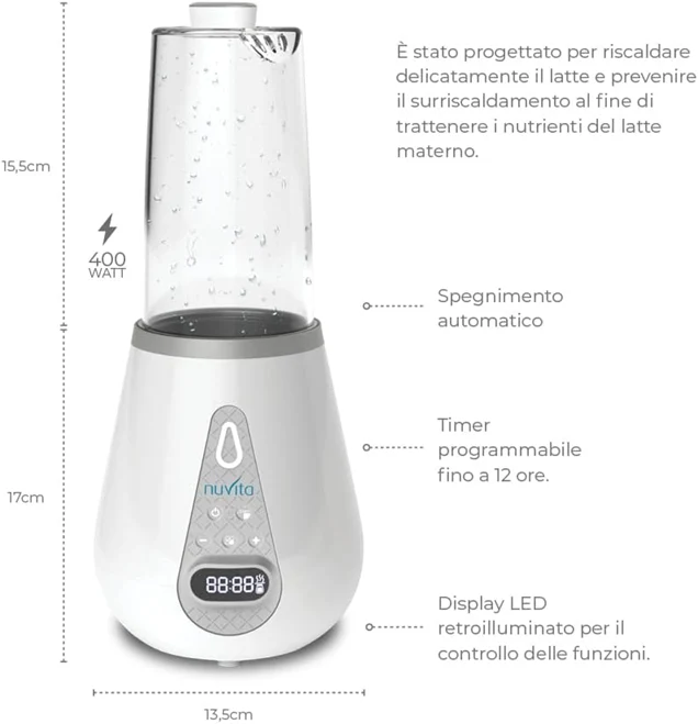 NUVITA podgrzewacz sterylizator rozmrażacz 4w1
