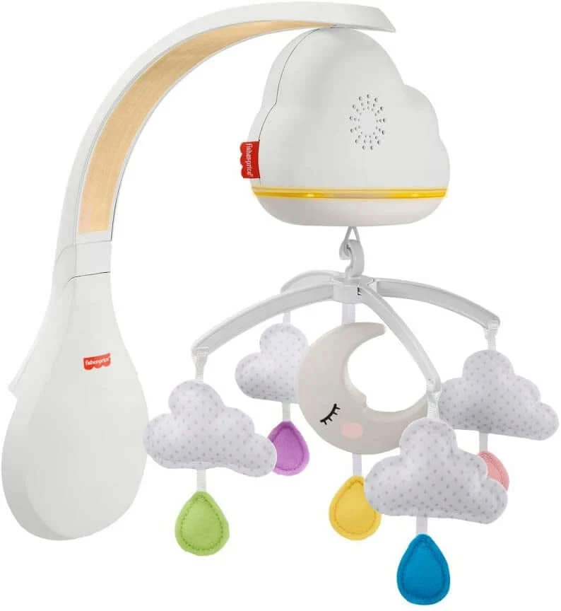 FISHER PRICE karuzela z czujnikiem hałasu, lampka "O