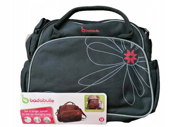 BADABULLE Vintage torba do wózka + akcesoria