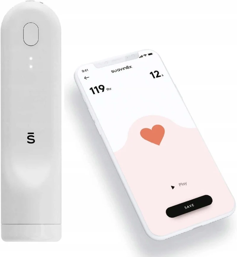 SUAVINEX detektor tętna płodu BLUETOOTH