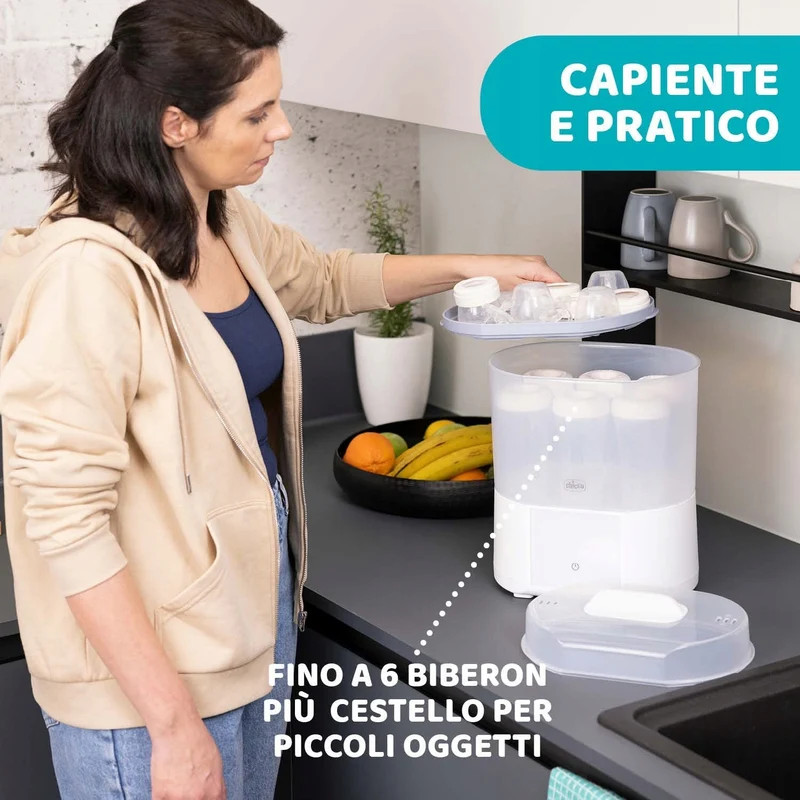 CHICCO sterylizator parowy z suszarką All in One