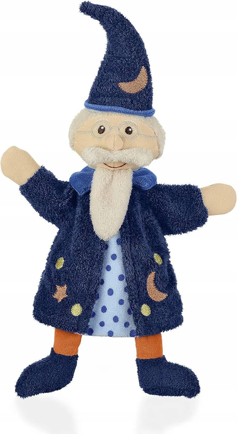 STERNTALER pluszowa pacynka do odgrywania ról CZARODZIEJ 29 cm "N