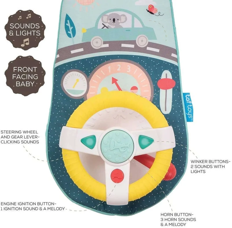 TAF TOYS kierownica dziecięca do samochodu KOALA