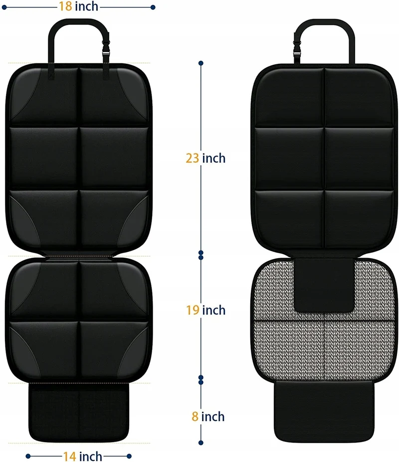 MHO+ALL maty pod foteliki samochodowe KIESZENIE
