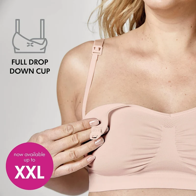 MEDELA KEEP COOL ULTRA biustonosz do karmienia bezszwowy XL