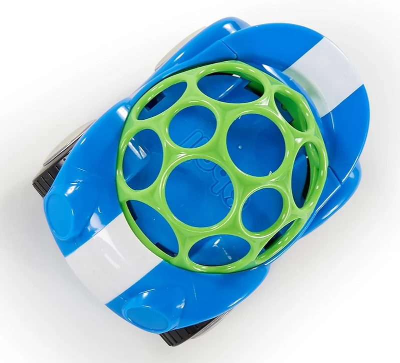 BRIGHT STARTS Oball Rattle & Roll jeżdżący samochód z grzechotką