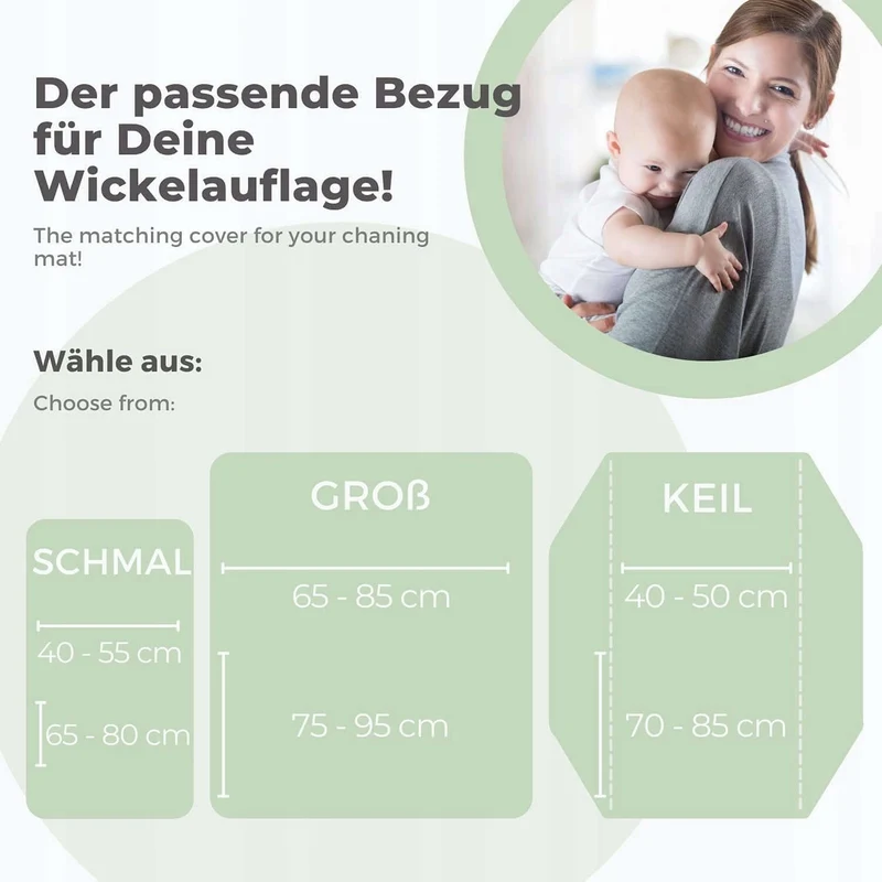 LILLY AND BEN 2x pokrowiec frotte na przewijak
