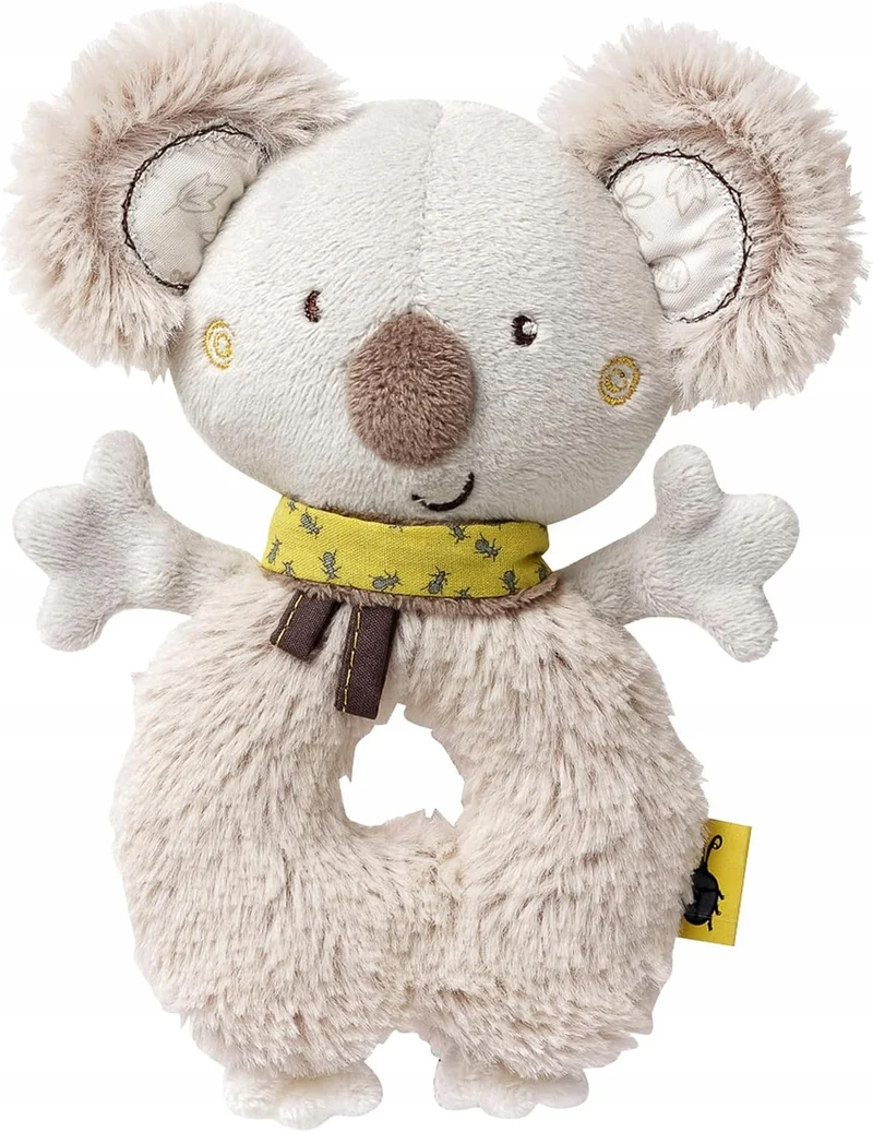 FEHN bawełniany chwytak z grzechotką KOALA 18 cm