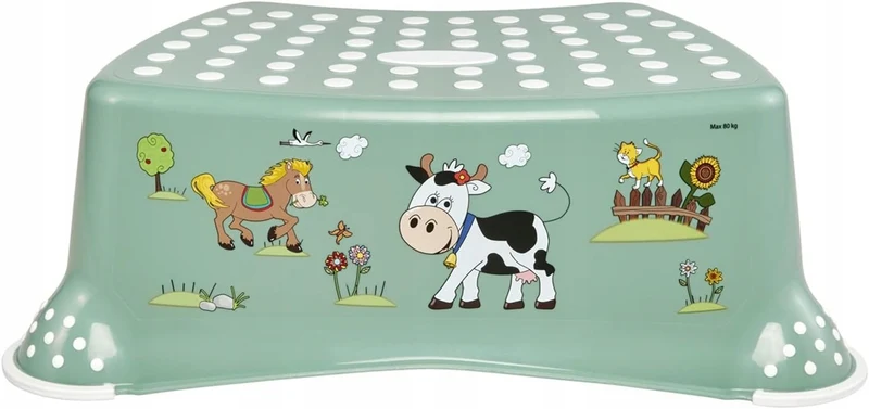 KEEEPER antypoślizgowy podest dla dzieci 80 kg WESOŁA FARMA