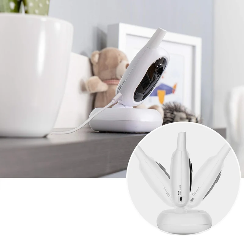 REER BabyCam L cyfrowa niania elektroniczna wideo 4,3" TFT FHSS
