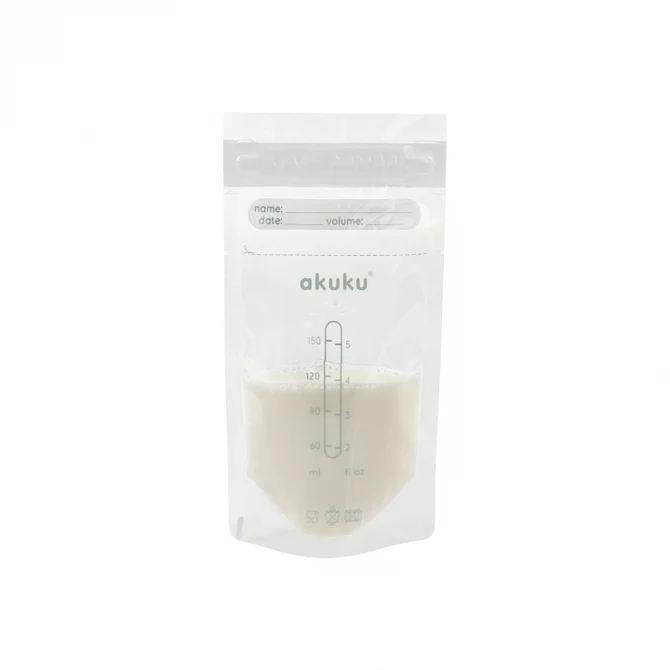 AKUKU woreczki sterylne do PRZECHOWYWANIA POKARMU 150ML x30