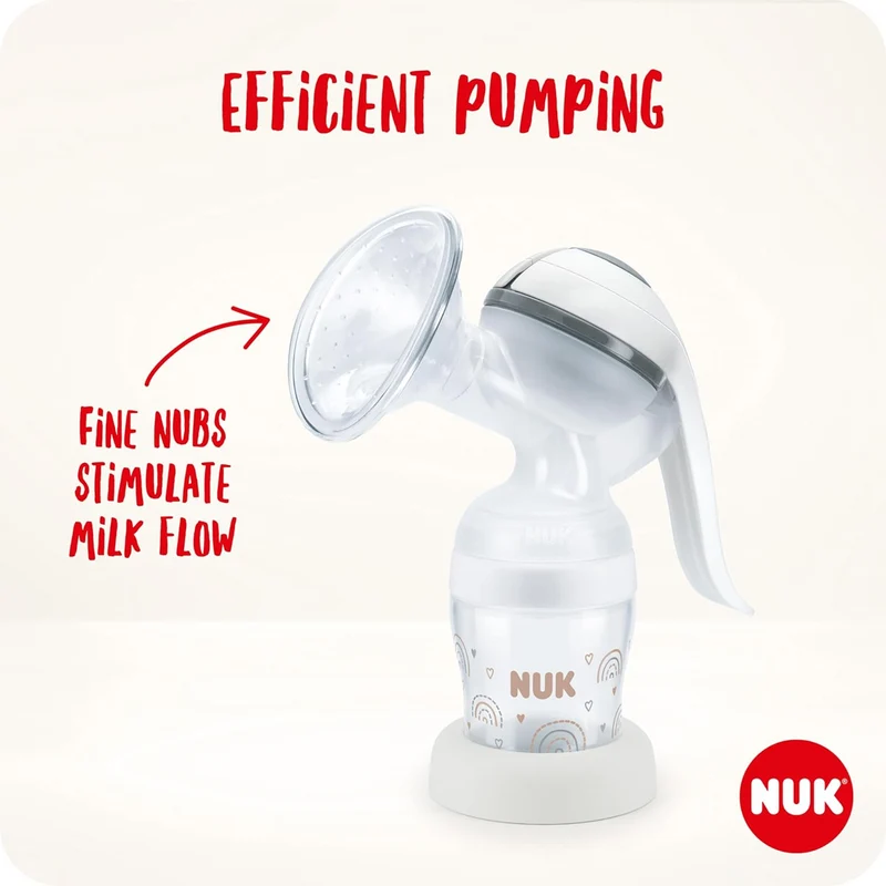 NUK laktator ręczny + butelki Perfect Match 150ml zestaw