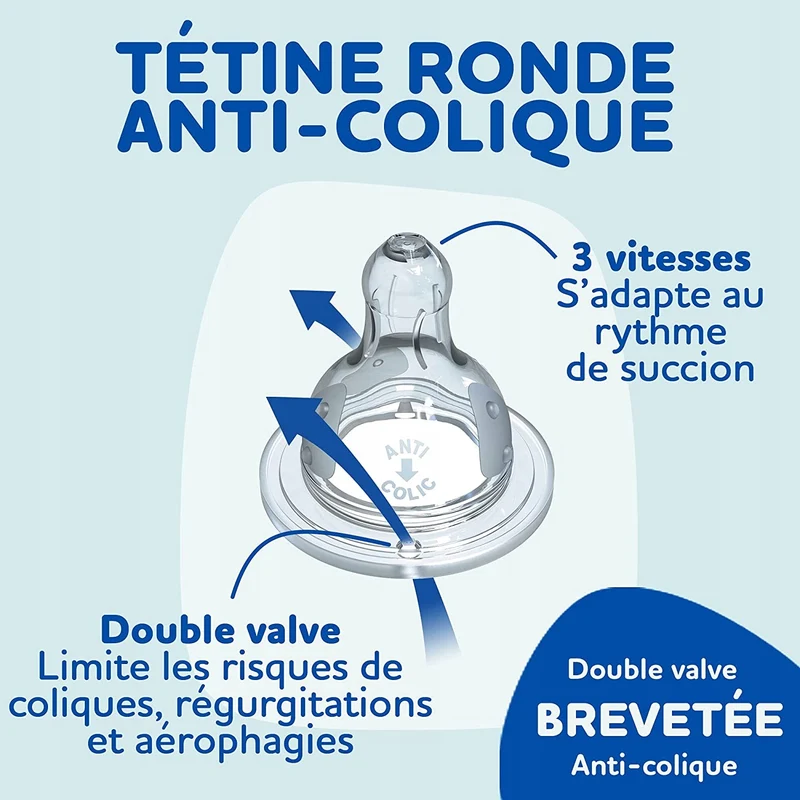 DODIE butelka antykolkowa 330 ml 6m+