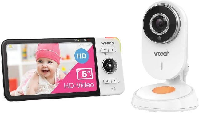 VTECH BM818 HD niania elektroniczna z kamerą szerokokątną 5" LCD