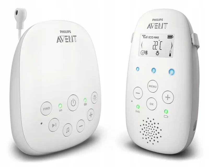 PHILIPS AVENT SCD713/26 niania elektroniczna audio DECT Smart ECO