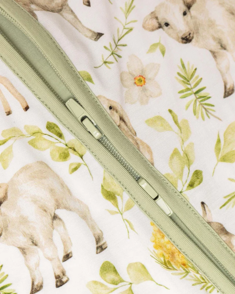 BABYGO® Farmyard-Schlafanzug mit Reißverschluss