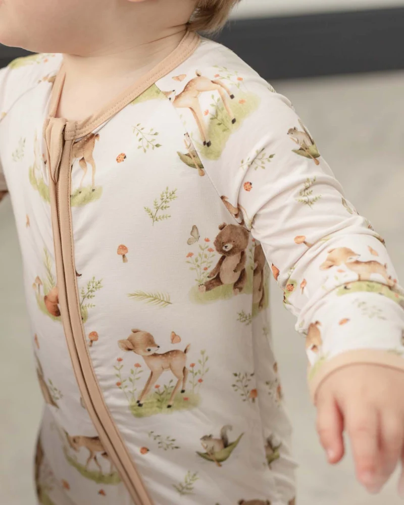 BABYGO® Woodland Zip Schlafanzug