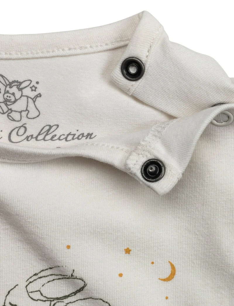 Sterntaler Jersey Baby Shirt Ecru Esel Grün