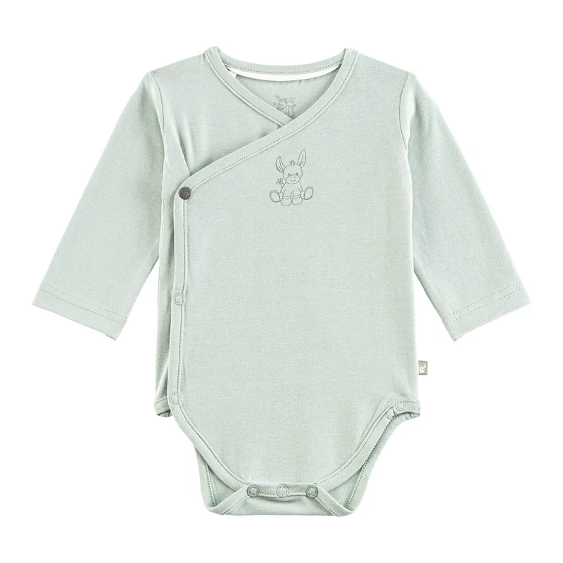 Sterntaler Jersey Baby Wickelbody Emmi Grün