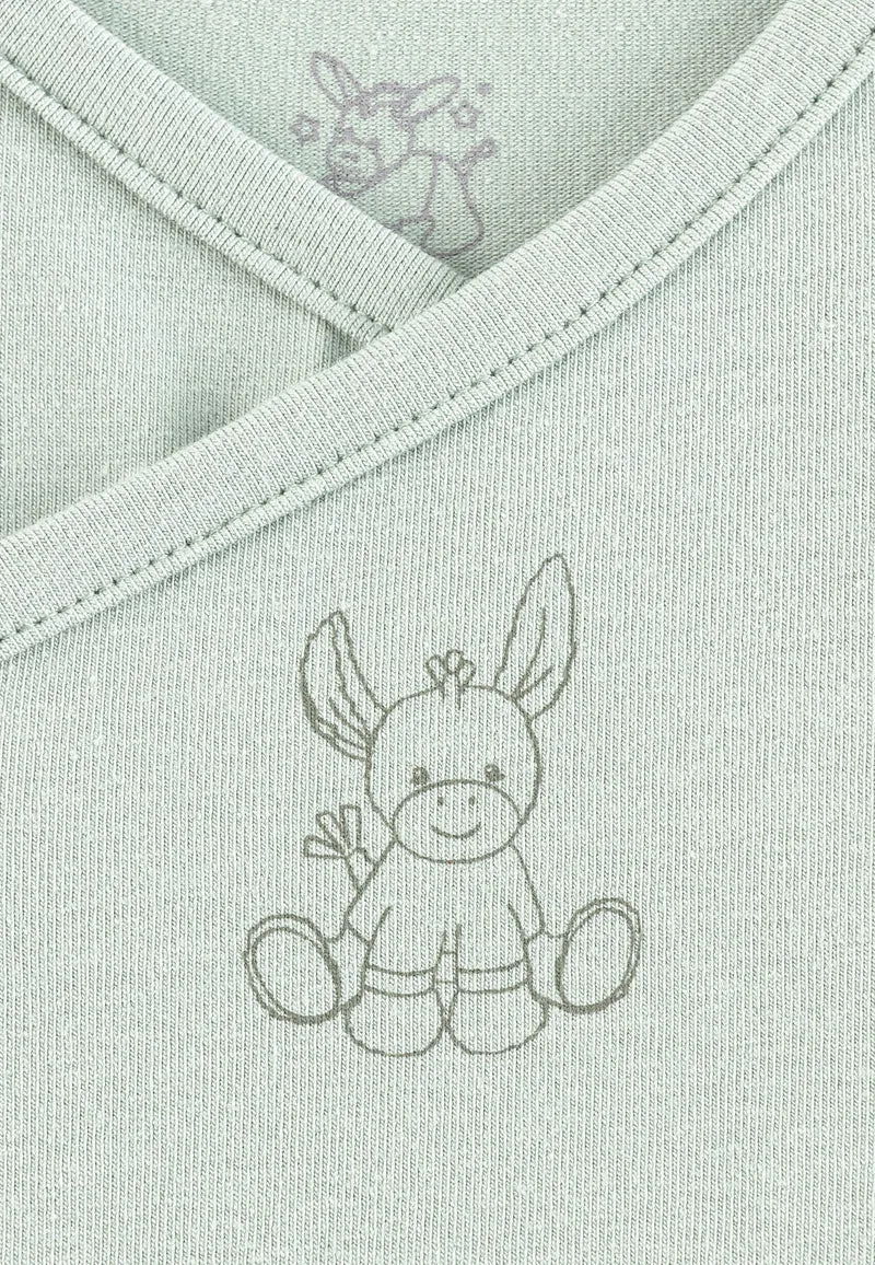 Sterntaler Jersey Baby Wickelbody Emmi Grün