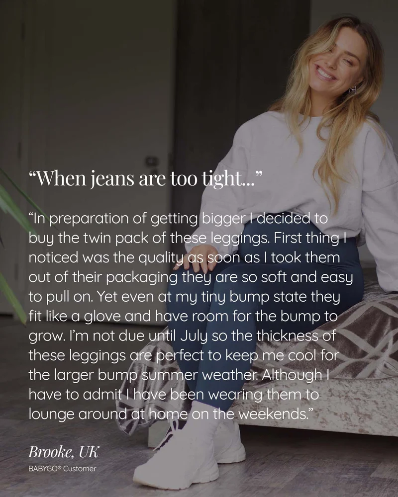 BABYGO® Activ+ Schwangerschafts-Leggings