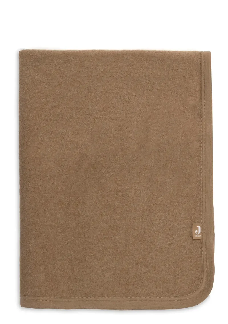 Merino Decke Wiege Dark Hazel 100 x 75 cm