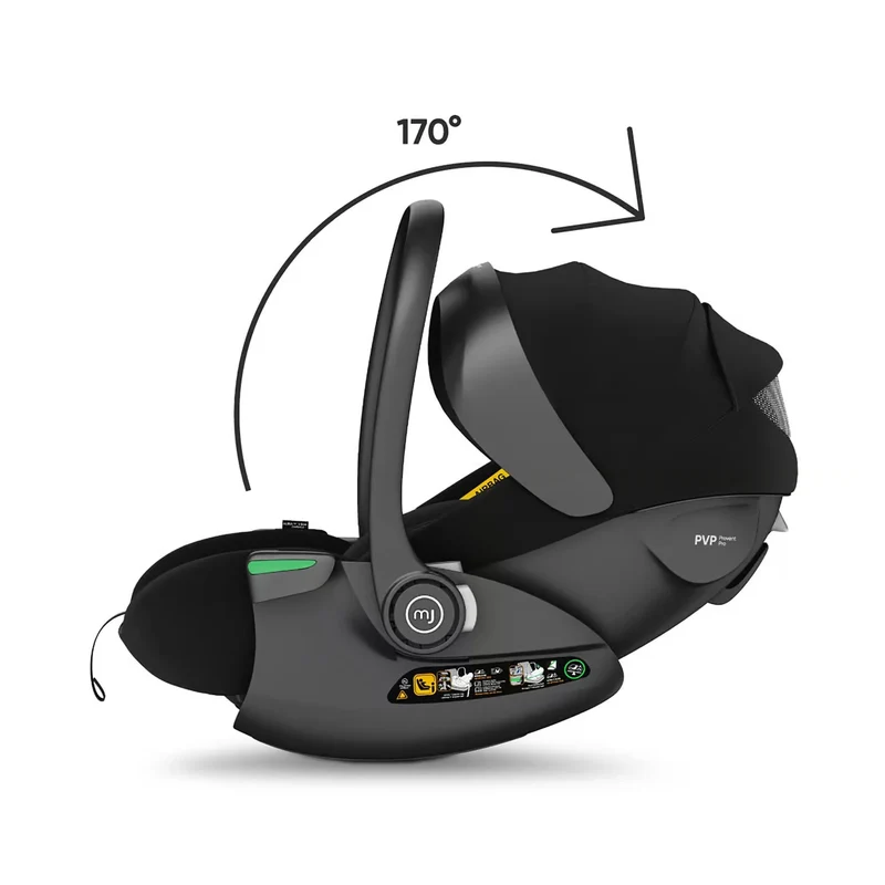 My Junior Babyschale AURA ergo i-Size Babyschale Black