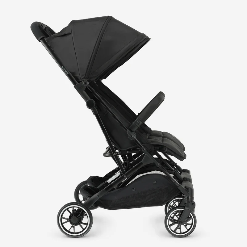 Deryan Luxe Rolo X2 Double Buggy - Duo Buggy - Schwarz