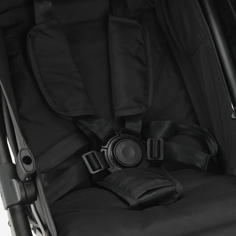 Deryan Luxe Rolo X2 Double Buggy - Duo Buggy - Schwarz