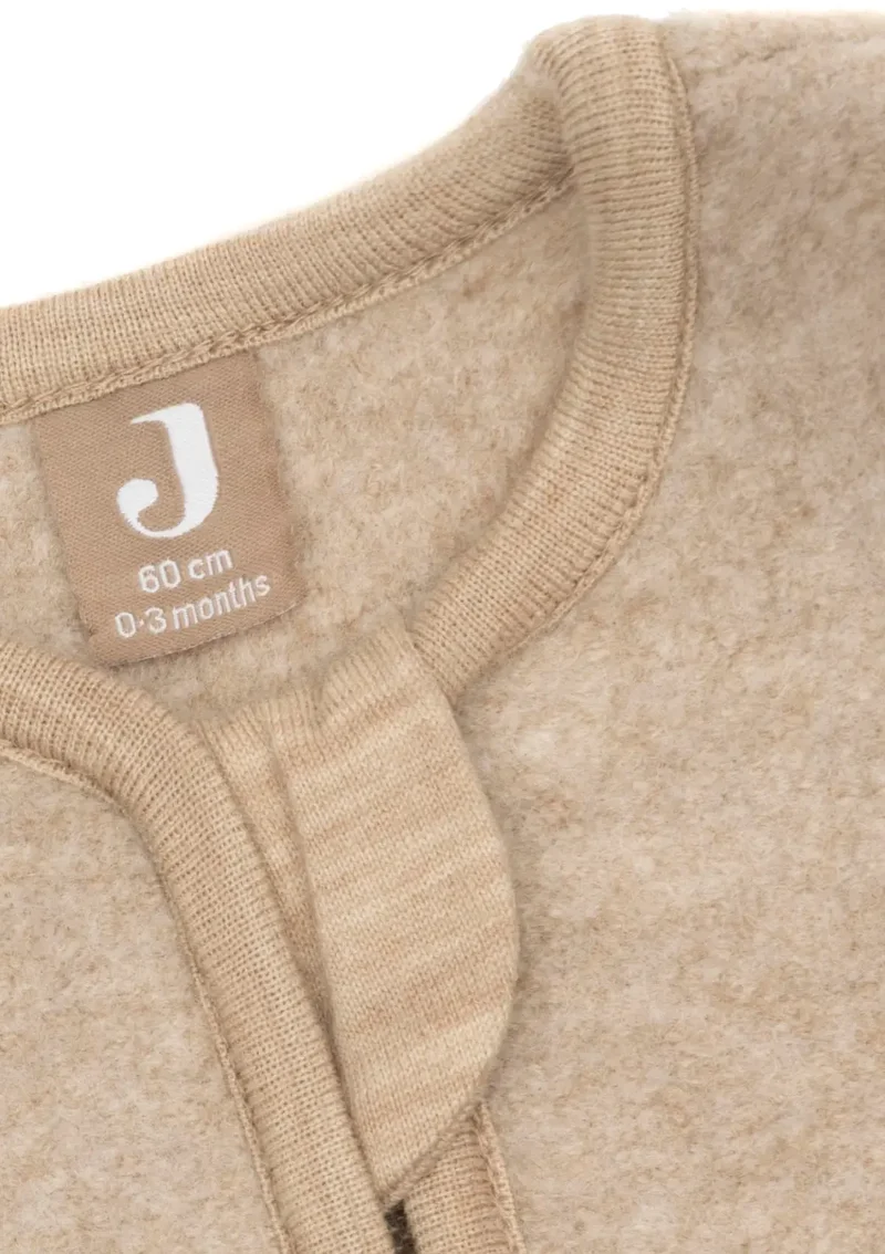 Merino Baby Schlafsack mit abnehmbaren Ärmeln TOG 2,0-2,5 Natural